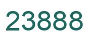 Number 23888 green image