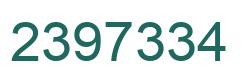 Número 2397334 imagen verde