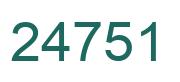 Número 24751 imagen verde