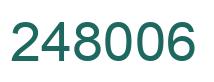 Número 248006 imagen verde
