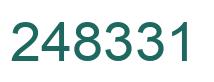 Número 248331 imagen verde