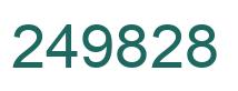 Número 249828 imagen verde