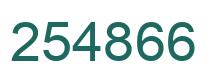 Número 254866 imagen verde