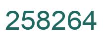Número 258264 imagen verde