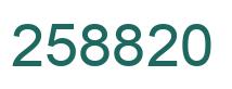 Número 258820 imagen verde