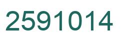 Número 2591014 imagen verde