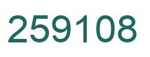 Número 259108 imagen verde