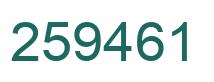 Número 259461 imagen verde