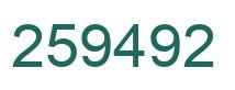Número 259492 imagen verde