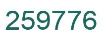 Número 259776 imagen verde