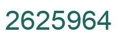 Número 2625964 imagen verde