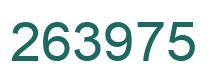 Número 263975 imagen verde