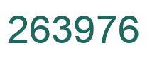 Número 263976 imagen verde