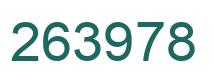Número 263978 imagen verde