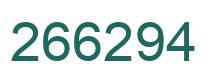 Número 266294 imagen verde