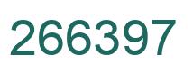 Número 266397 imagen verde