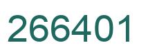 Número 266401 imagen verde