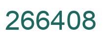 Número 266408 imagen verde