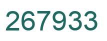 Número 267933 imagen verde
