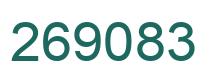 Número 269083 imagen verde