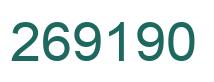 Número 269190 imagen verde
