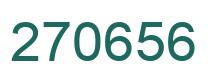 Número 270656 imagen verde