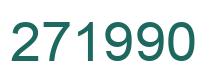 Número 271990 imagen verde