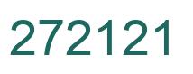 Número 272121 imagen verde