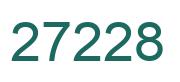 Zahl 27228 grün bild