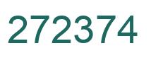 Número 272374 imagen verde