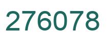 Número 276078 imagen verde