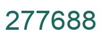 Número 277688 imagen verde