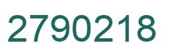 Número 2790218 imagen verde