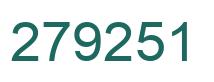 Número 279251 imagen verde