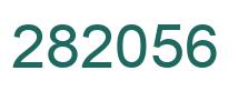 Número 282056 imagen verde