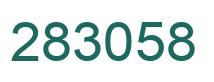 Número 283058 imagen verde