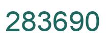 Número 283690 imagen verde