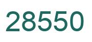 Número 28550 imagen verde