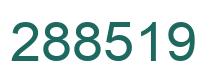 Número 288519 imagen verde