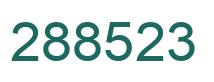 Número 288523 imagen verde
