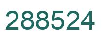 Número 288524 imagen verde