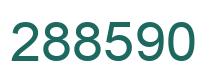 Número 288590 imagen verde
