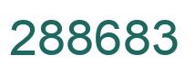 Número 288683 imagen verde