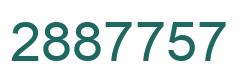 Número 2887757 imagen verde