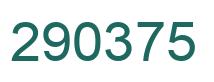 Número 290375 imagen verde