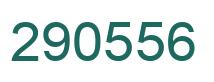 Número 290556 imagen verde