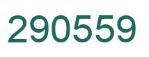 Número 290559 imagen verde