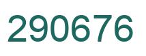 Número 290676 imagen verde