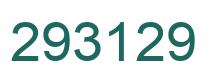 Número 293129 imagen verde