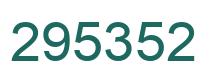 Número 295352 imagen verde